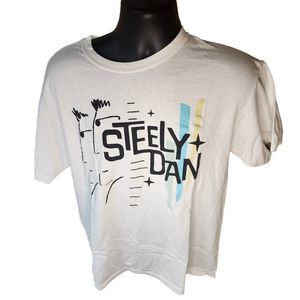 Steely Dan Double Sided 2011 Tour Shirt  Size Large Shuffle Diplomacy